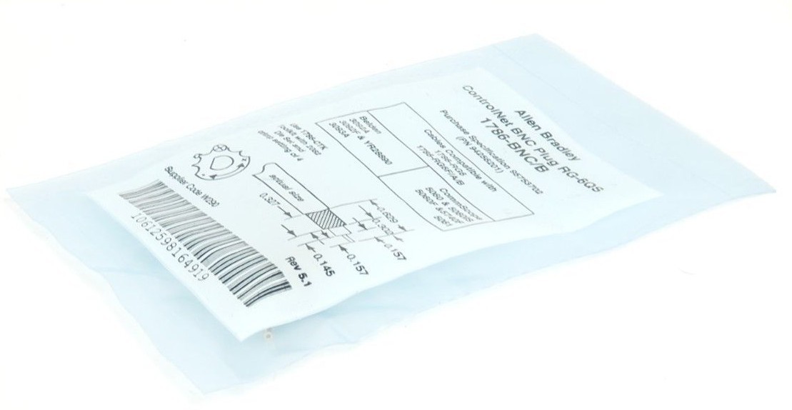 NEW ALLEN BRADLEY 1786-BNC/B CONTROLNET BNC PLUG RG-6QS 1786-BNC