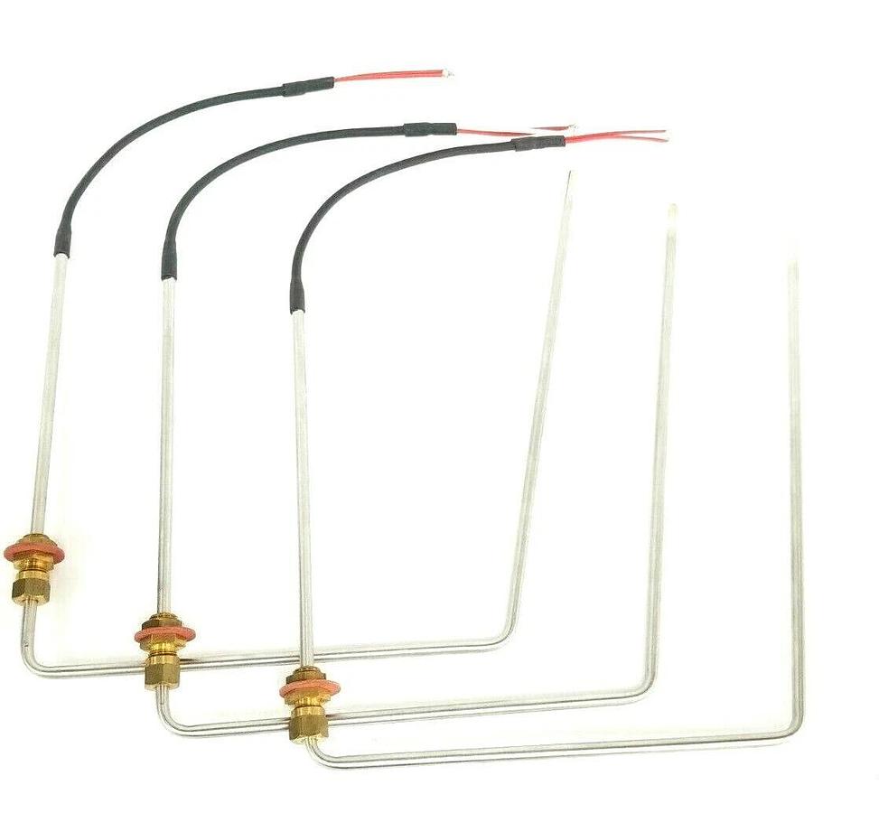 Used LOT OF 3 NEW IN BAG HAWCO PT100 PUMP ZONE PROBES 3/16 DIA. S/S TUBE W/ BULKHEAD