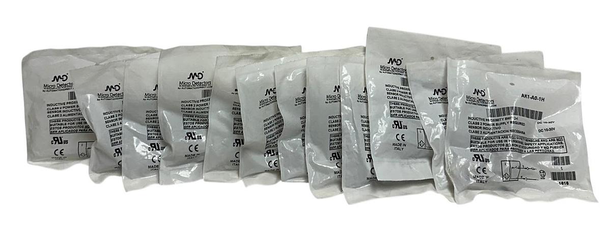 12 AUTOMATIONDIRECT MICRO DETECTORS AK1-A0-1H / AK1A01H PROXIMITY SWITCHES NSFS