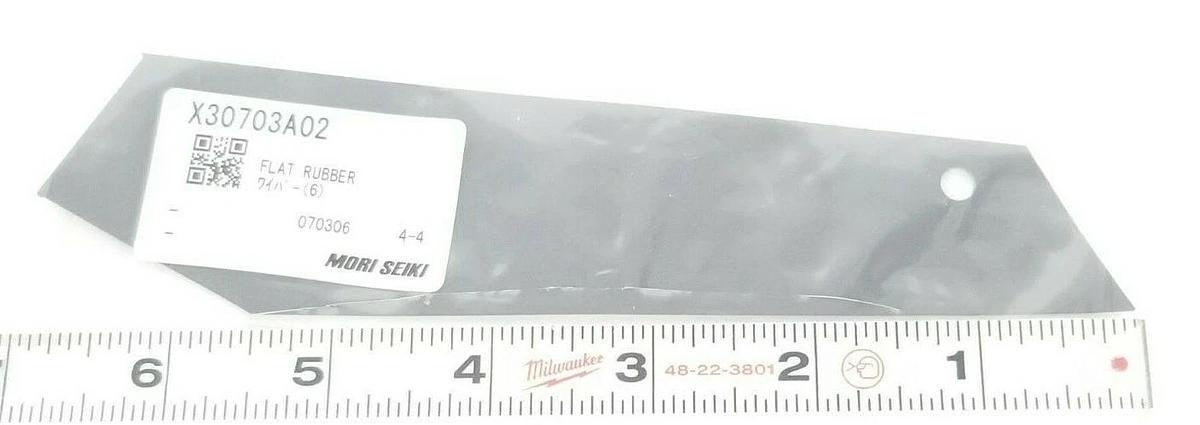 Used NEW MORI SEIKI X30703A FLAT RUBBER SLIDE SEAL