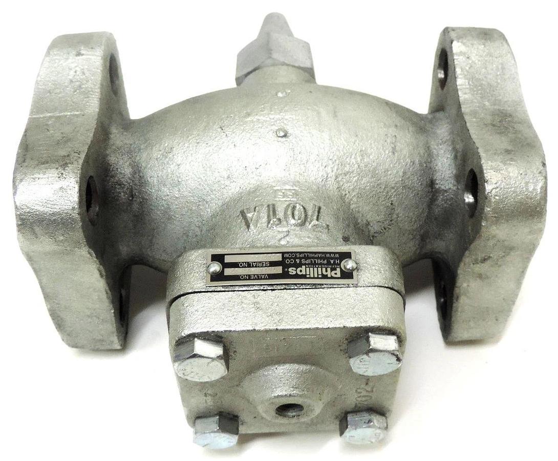 Used NEW HA PHILLIPS 701AS-VTPZZ CHECK VALVE W/ GASKETS & INSTRUCTIONS, 701ASVTPZZ