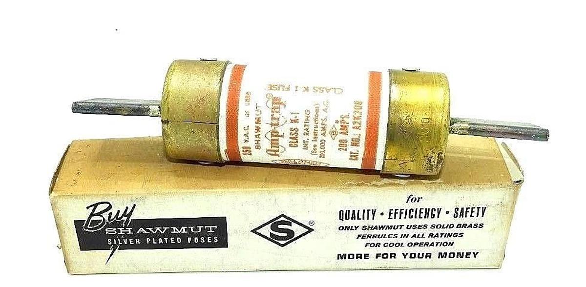 NIB FERRAZ SHAWMUT A2K200 AMP-TRAP CLASS K-1 FUSE 200 AMPS