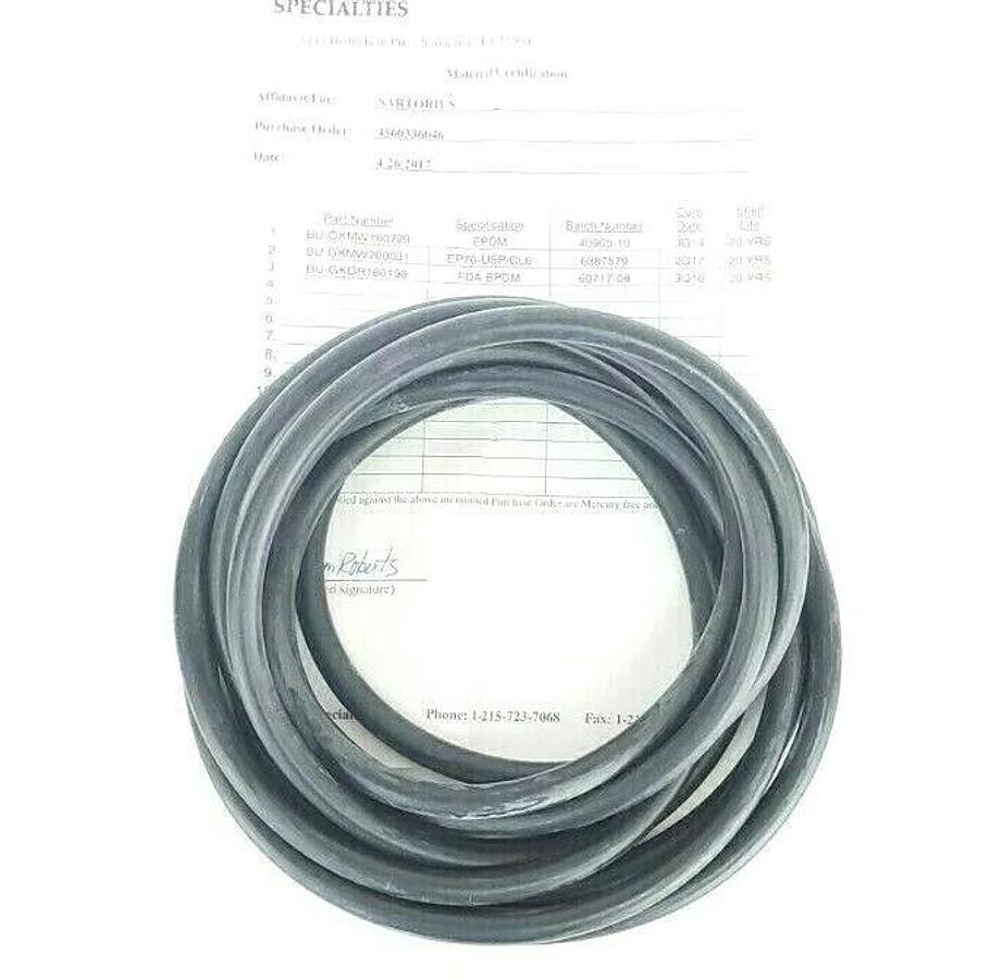 LOT OF 3 NEW SARTORIUS BU-GKMW200031 SPLICED O-RINGS 17.812 X .375 EP70-USP/CL6