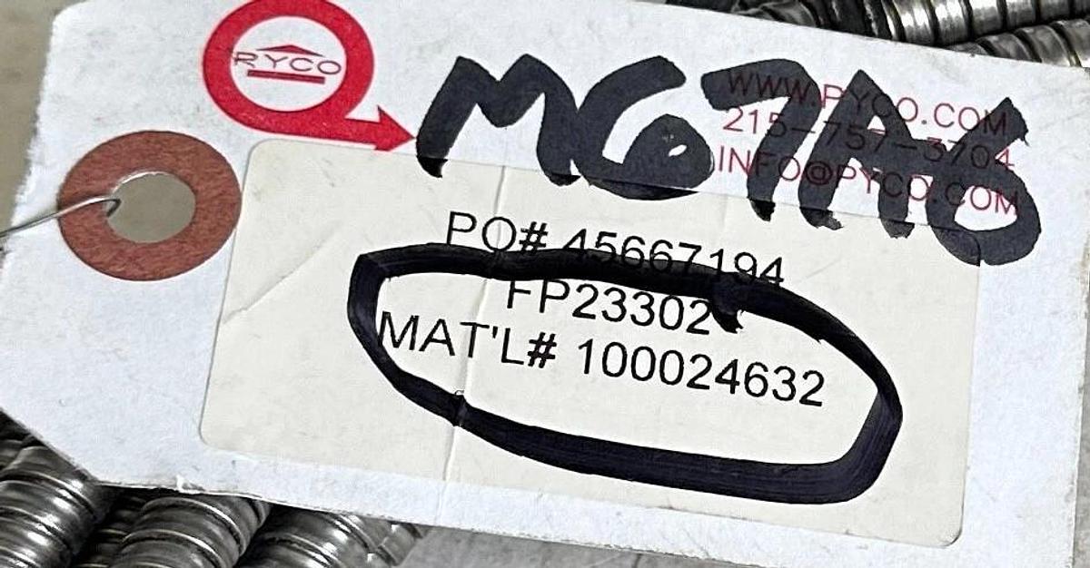 NEW PYCO FP 23302 / 45667194 / 100024632 THERMOCOUPLE SENSOR 15'' PROBE NOS