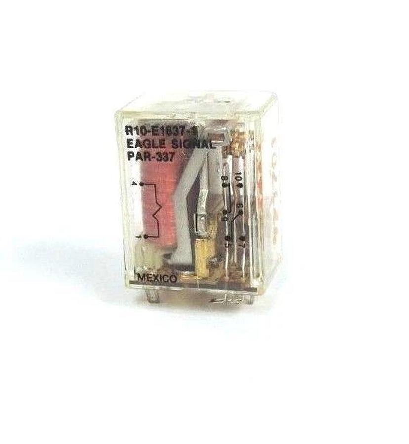 Used LOT OF 7 POTTER & BRUMFIELD R10-E1637-1 EAGLE SIGNAL MINI RELAY PAR-337
