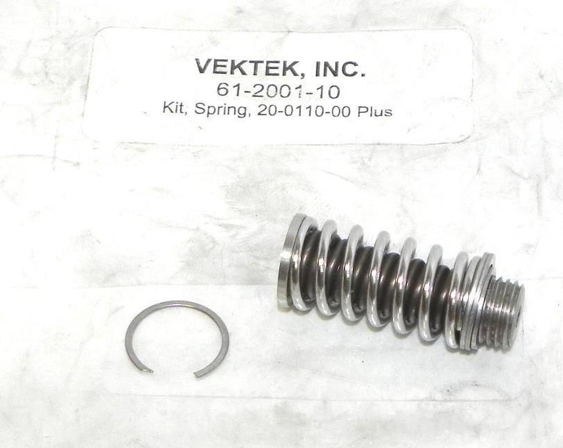 Used NEW VEKTEK 61-2001-10 SPRING KIT 61200110
