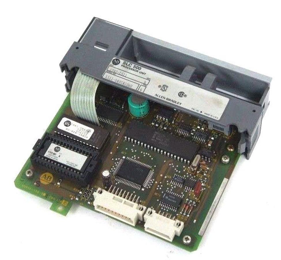 Used ALLEN BRADLEY 1747-L511 SER. B, FRN. 4 PROCESSOR UNIT W/ 1747-M1 & 40845-939-06