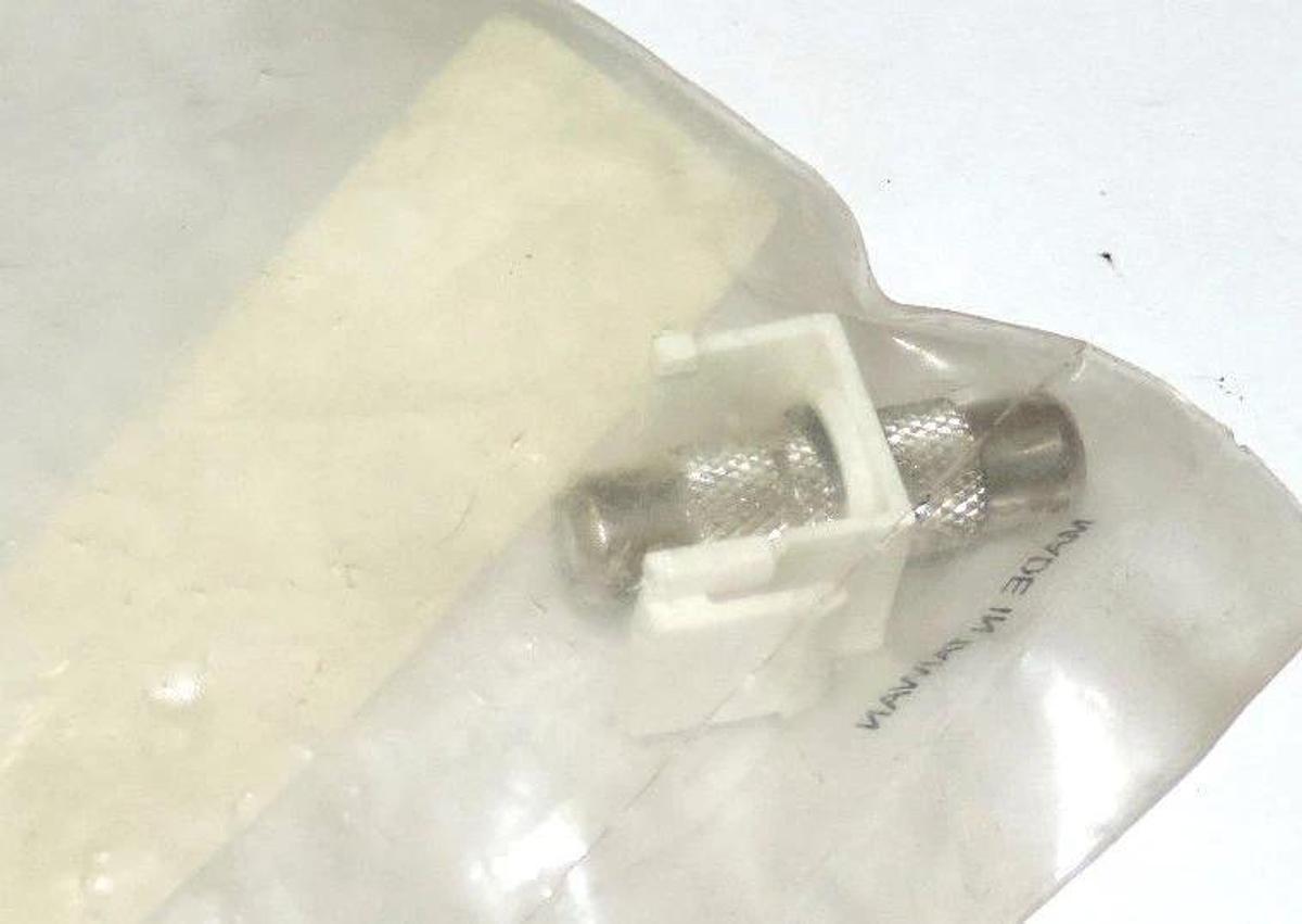 Used NEW SPC TECHNOLOGY 8461-0640 KEYSTONE JACK, COAXIAL PHONO TO PHONO WHITE