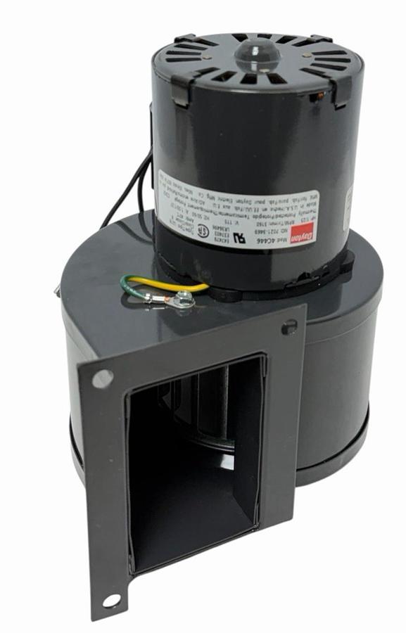 Used NEW DAYTON 4C446 BLOWER MOTOR NO: 7021-3469 HP: 1/25 V: 115 HZ: 50/60 NSNP
