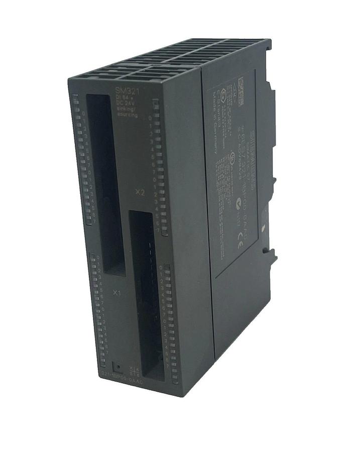 Used SIEMENS 6ES7321-1BP00-0AA0 SIMATIC S7-300 Digital Input Module 64DI 24V DC