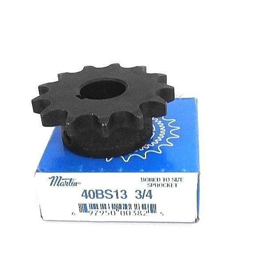 Used NIB MARTIN 40BS13 3/4 ROLLER SPROCKET 3/4" BORE 13 TEETH 40BS1334