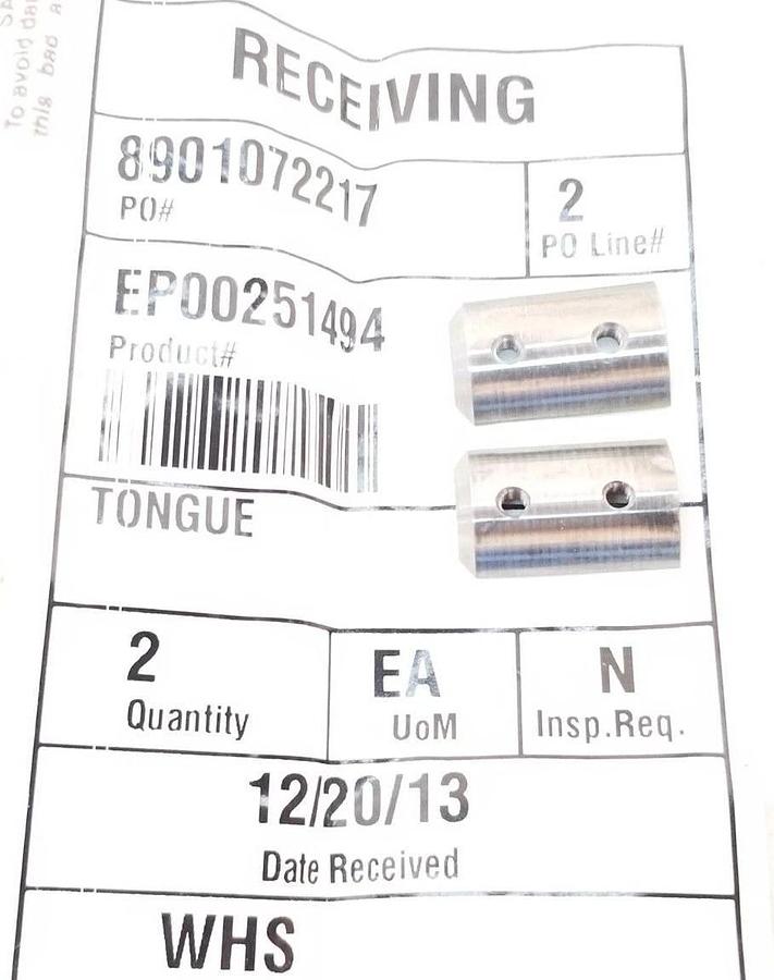 LOT OF 2 NEW GENERIC EP00251494 TONGUES S=5 L=30