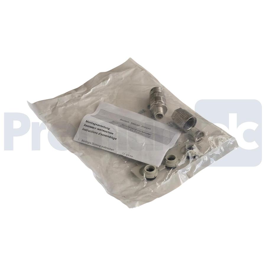 Allen Bradley 1585D-M4DC-SH /A Ethernet 4-Pin Male M12 IDC Shielded Connector