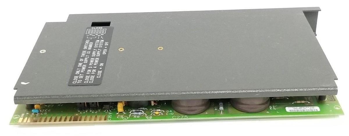 Used ALLEN BRADLEY 1771-P4R C POWER SUPPLY 120V AC MODULE, REV. C01, 96219073 A01