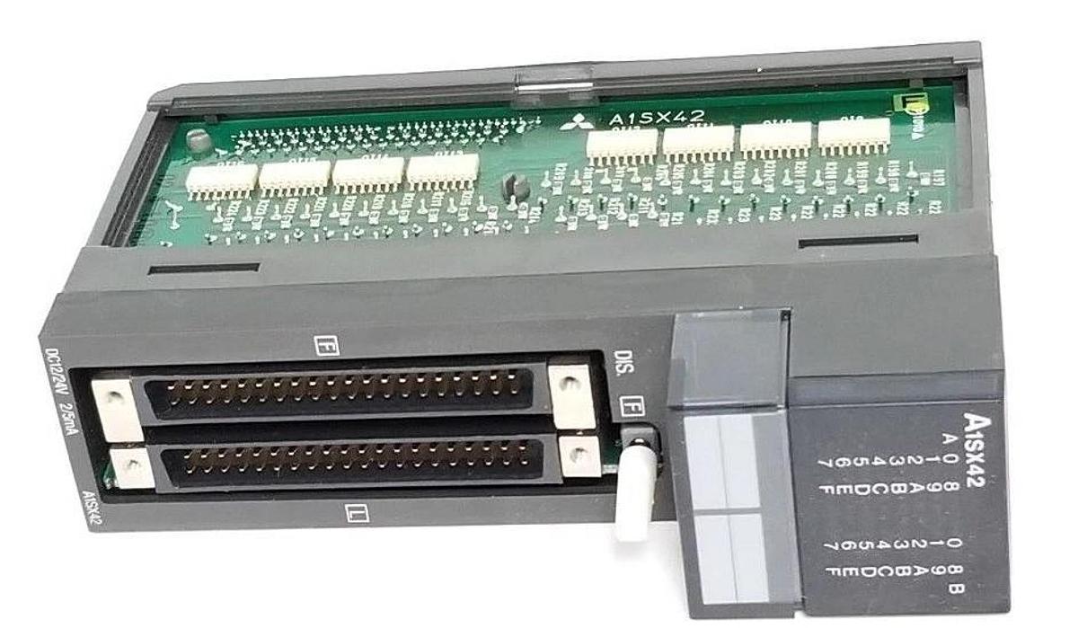 Used MITSUBISHI AISX42 INPUT UNIT 12-24VDC, 2/5mA
