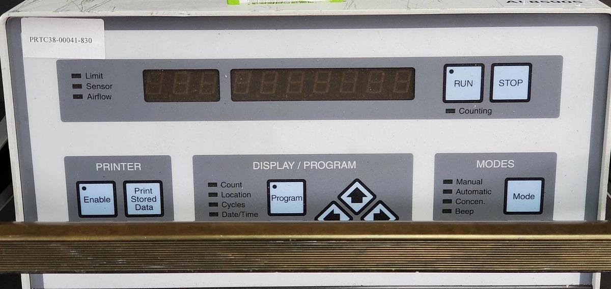 Used MET ONE A2408-1-115-1 LASER PARTICLE COUNTER 2082784-01, 0.3uM @ 1CFM