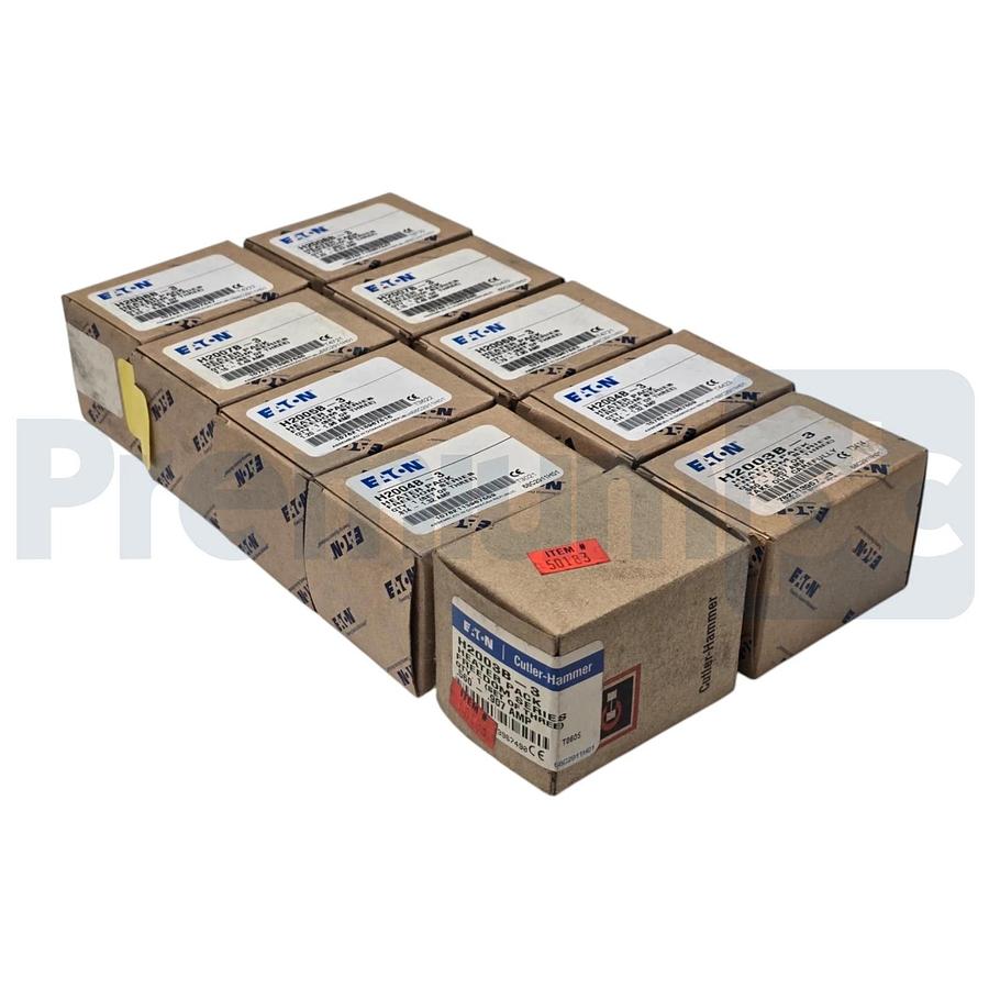 Lot of 10 Eaton Freedom Series Heater Pack Sets | H2003B-3 to H2008B-3 | NSMP