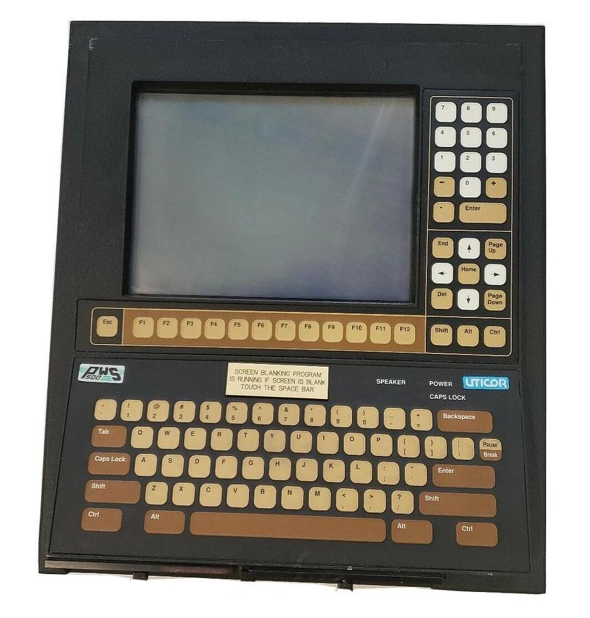 Used UTICOR 500W-1M00K1F PWS 500 INDUSTRIAL COMPUTER 10501 500W-1M00K1 500M-1S10K3