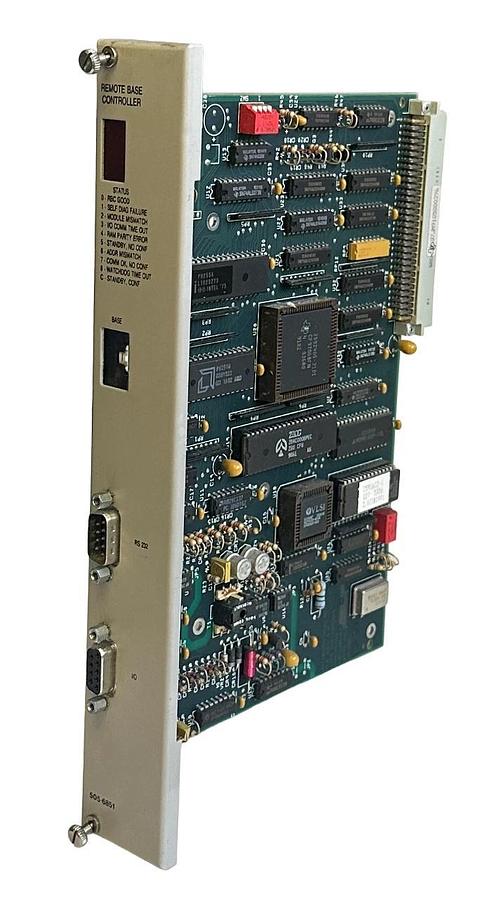 Used TEXAS INSTRUMENTS MODEL 505-6851 / 5056851 RS-232 REMOTE BOARD PWB2586356-0003