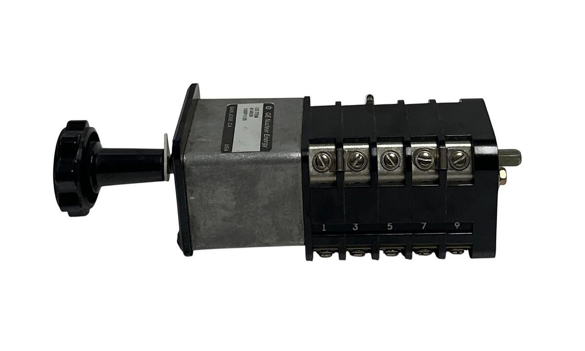 Used GE NUCLEAR 10SP1125 / TYPE SBM SWITCH ROTARY CAM SWITCH M97-03548 414828 NSNP