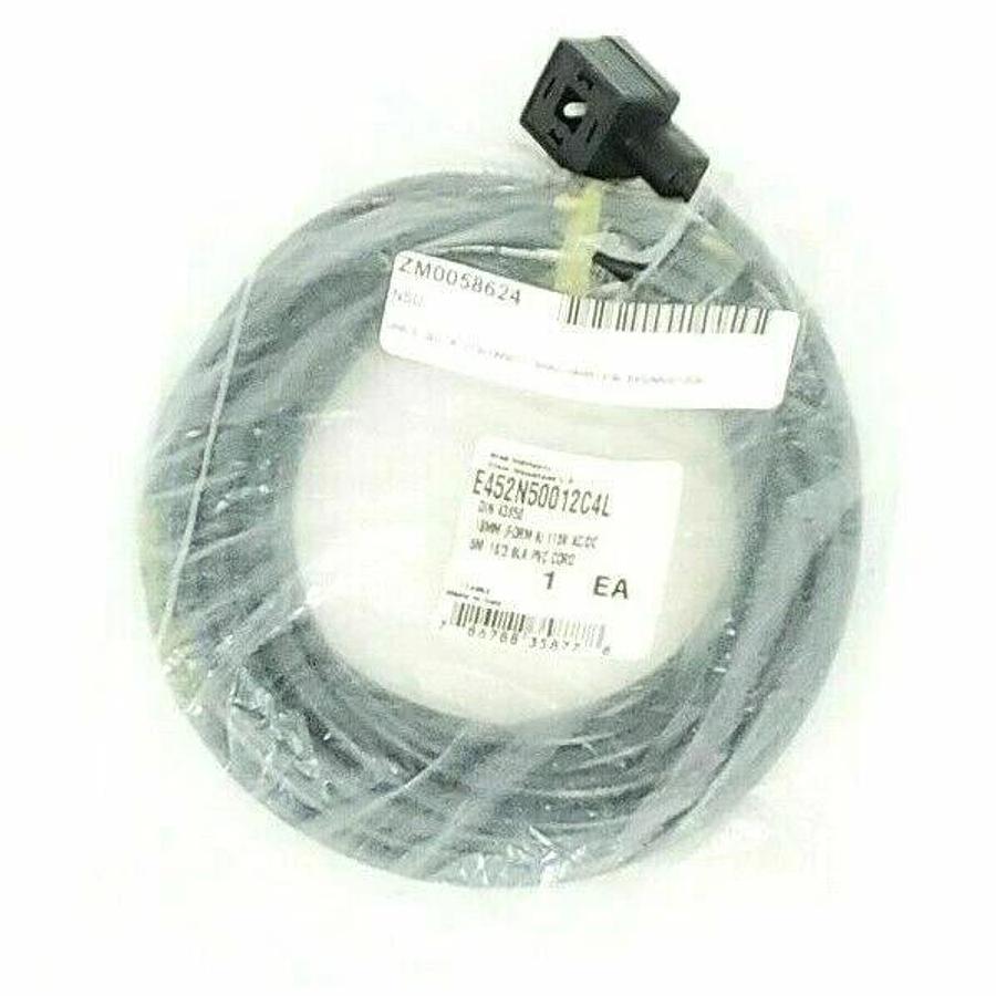 Used NEW BRAD HARRISON E452N50012C4L DIN 43650, 18MM, 115V AC/DC, 5M 18/3 BLK