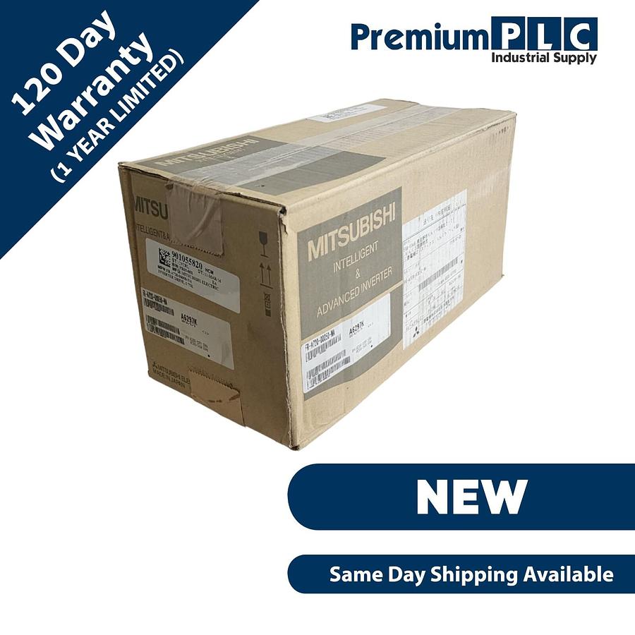 Used NEW MITSUBISHI FR-A720-00050-NA FREQROL FR-A700 VFD INVERTER 5A / 0.75kW / 1HP