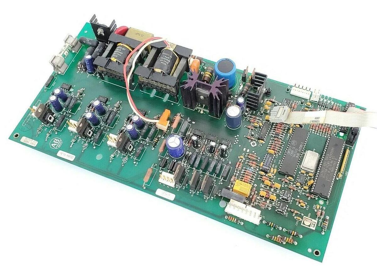 Used ALLEN BRADLEY 151084 RV. 06 BASE DRIVER BOARD 151133, 145566-01, 7.5HP