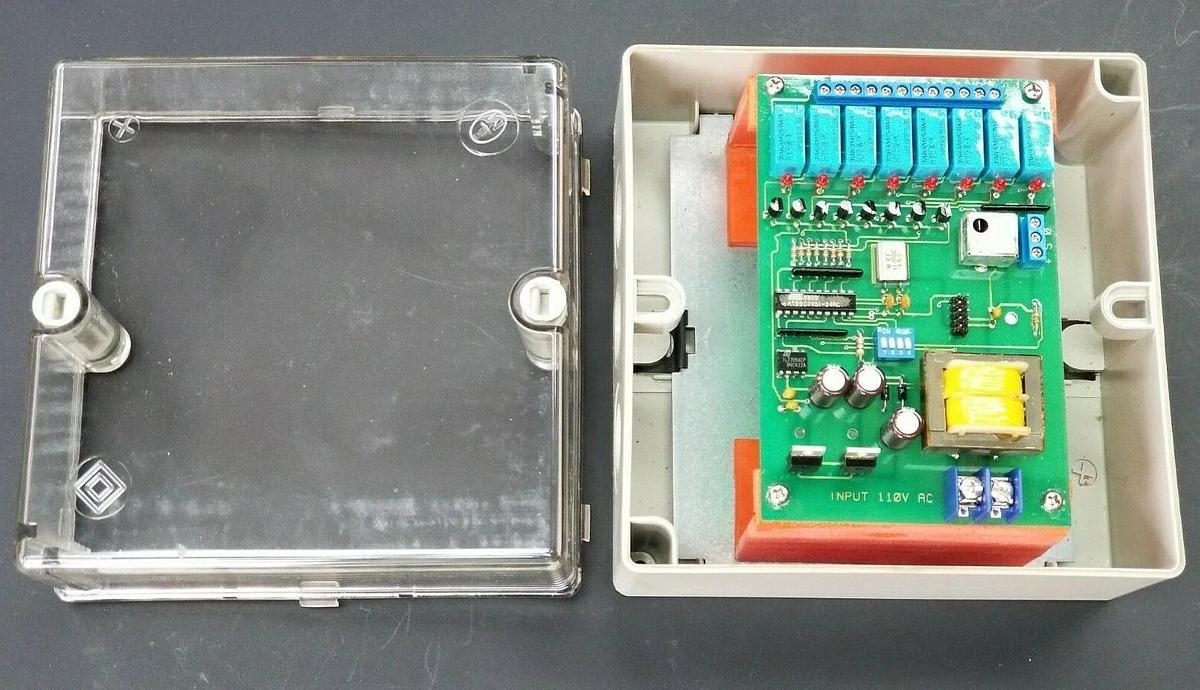 Used NIB KLOCKNER MOELLER CI-G ENCLOSURE W/ 110VAC INPUT CONTROL UNIT K/M.CI-G