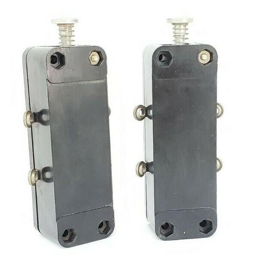 Used LOT OF 2 GE GENERAL ELECTRIC 6418068G7 MAGNA BLAST AUXILIARY SWITCHES