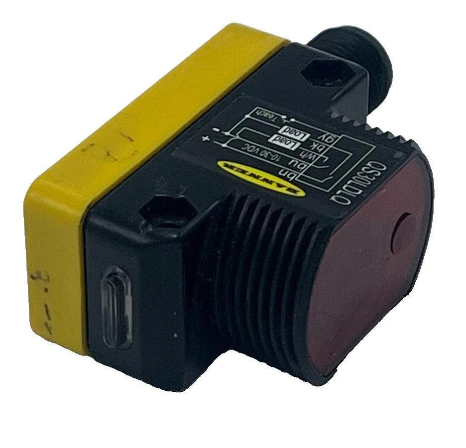 Used Banner QS30LDLQ WORLD-BEAM Q30 Laser Sensor Diffuse NPN 4-Pin M12