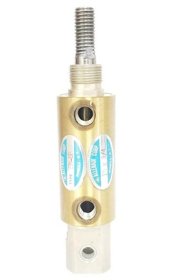 Used ALLENAIR EN-UP PNEUMATIC CYLINDER 1 1/2" BORE 3/4" STROKE