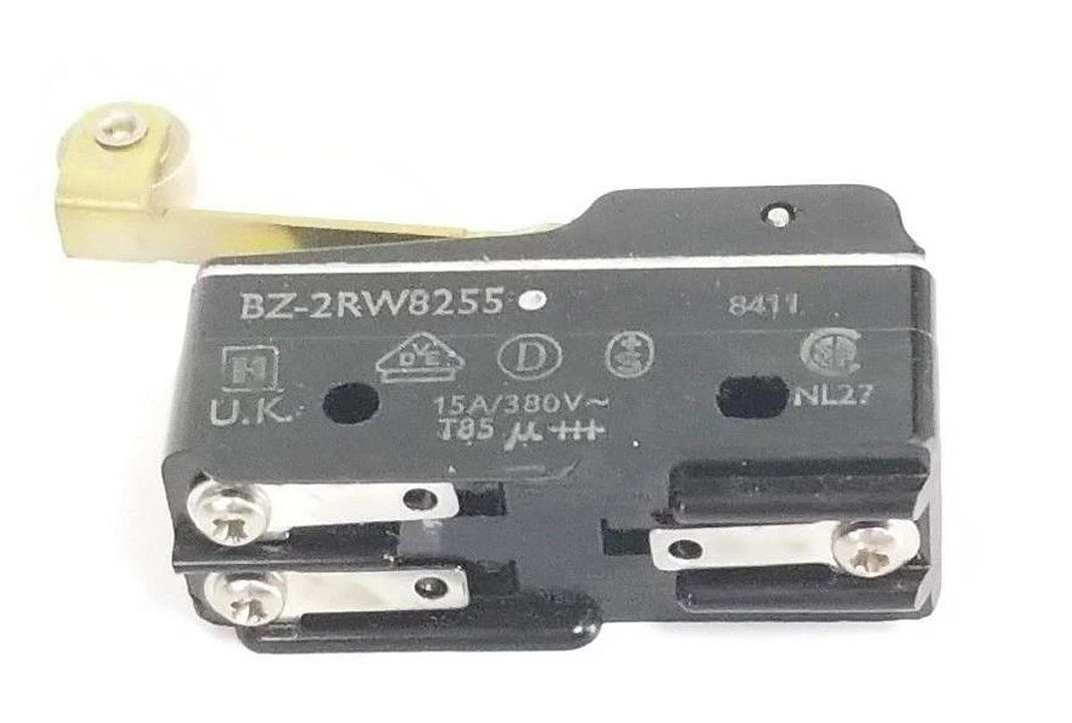 Used MICRO SWITCH BZ-2RW8255 LIMIT SWITCH 15A, 380V, BZ2RW8255