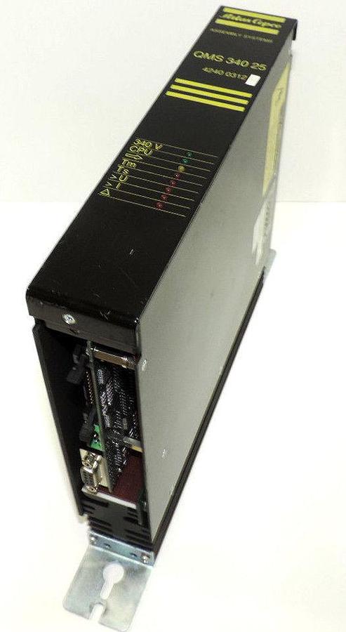 Used ATLAS COPCO 4240031281-0004 SERVO CONTROLLER QMS 340 25 340VDC 25A, QMS34025