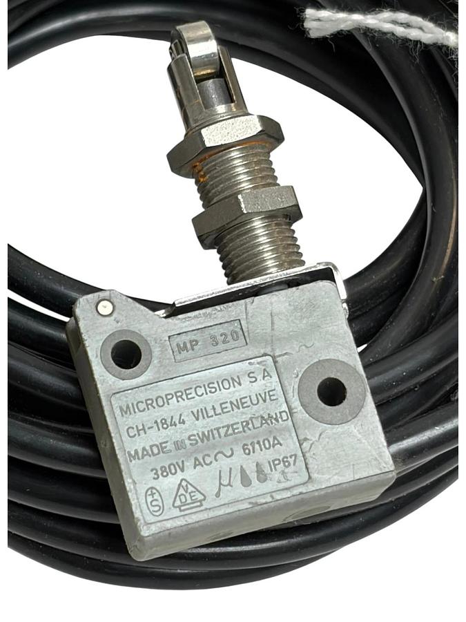 Microprecision SA MP 320 IP67 Limit Position Switch Roller Plunger 380V 10A