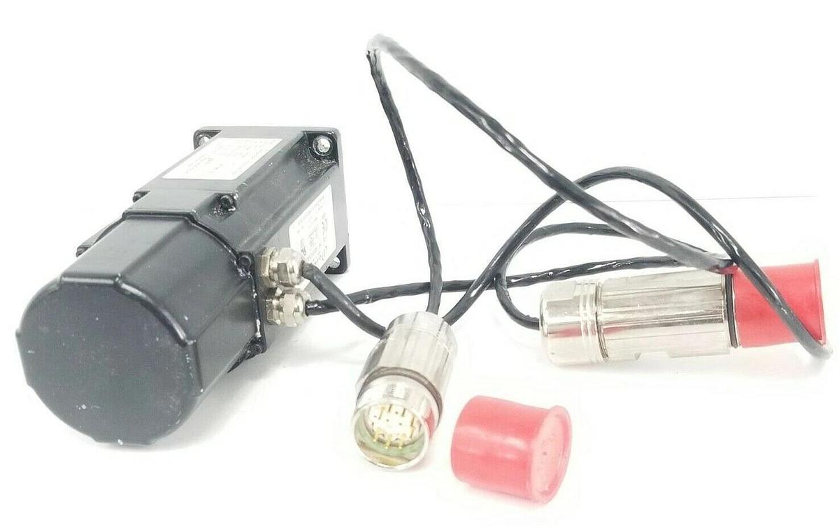 Used DANAHER MOTION AKM22E-ESC2R-02 SERVOMOTOR 320VDC 2.7 ARMS 8000RPM