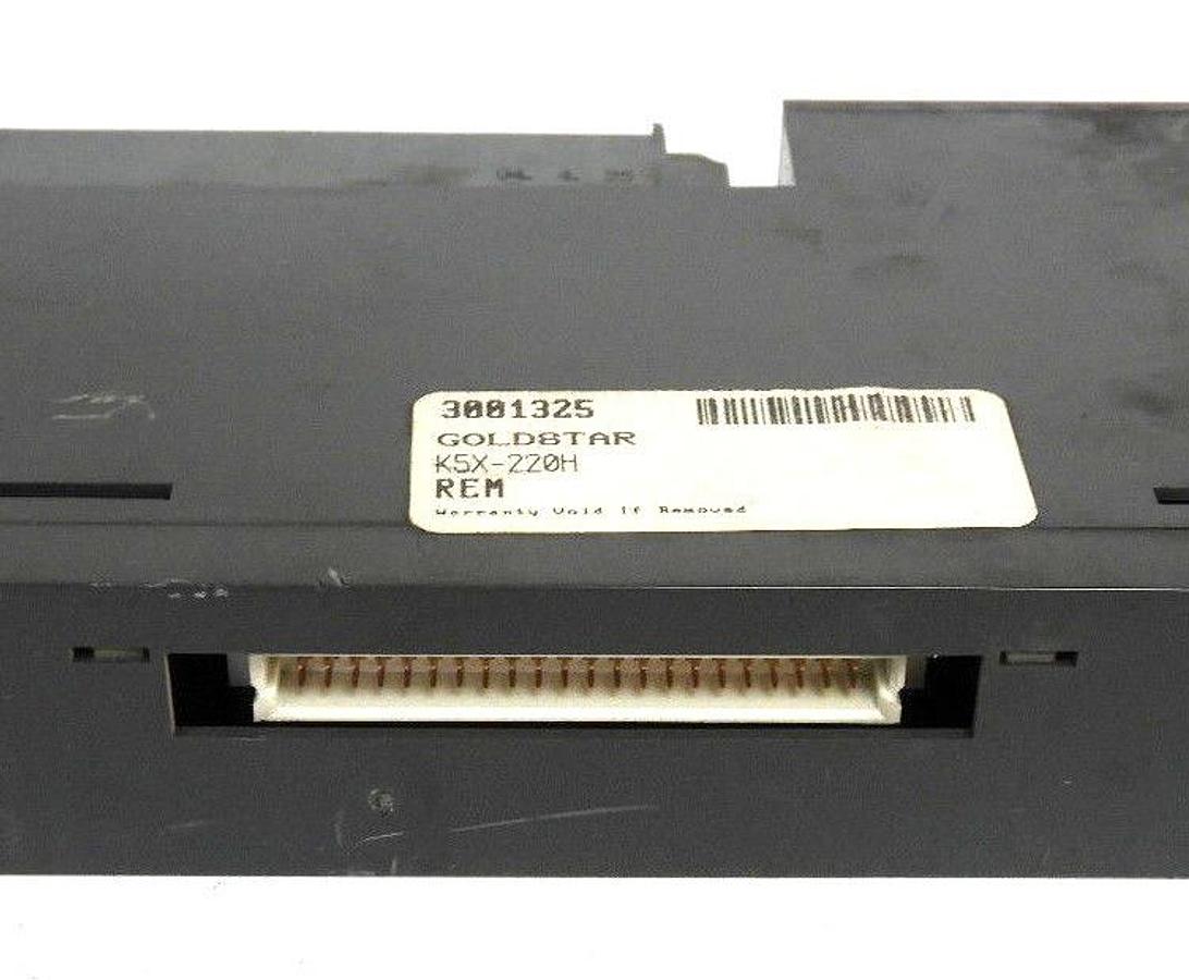 Used GOLDSTAR MASTER-K500 INPUT MODULE K5X-220H, 110VAC, 15MSEC