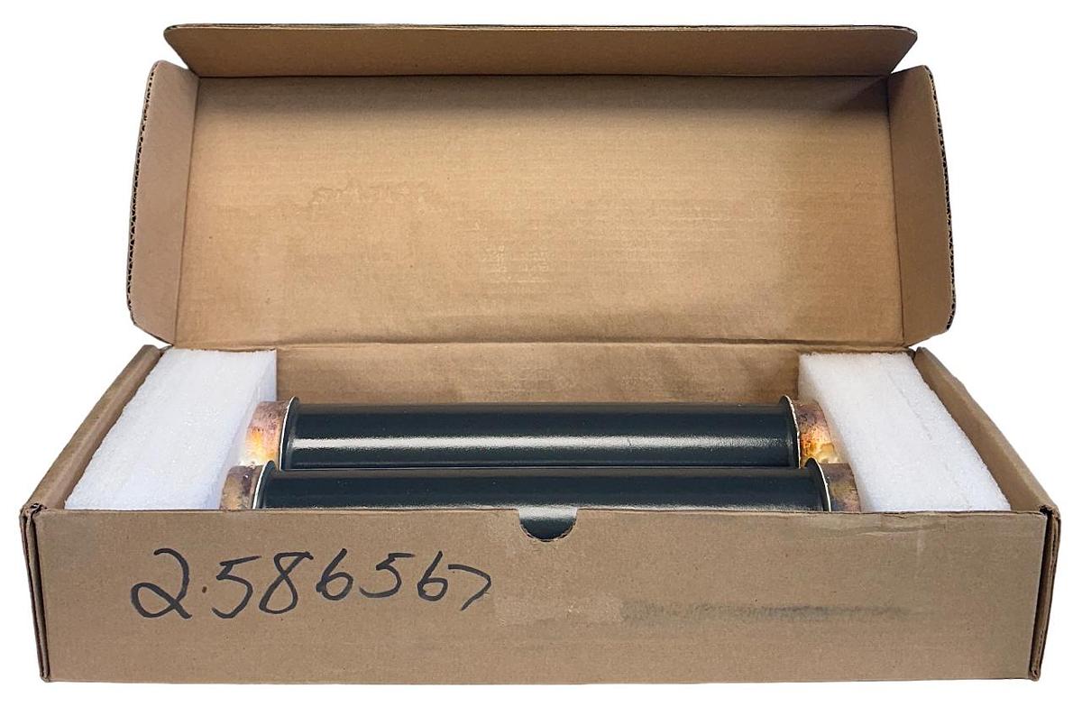 Used NEW MERSEN 9F62FDD150 / EJO-1 CURRENT LIMITING FUSE DD 15.5kV DOUBLE-BARREL NSMP