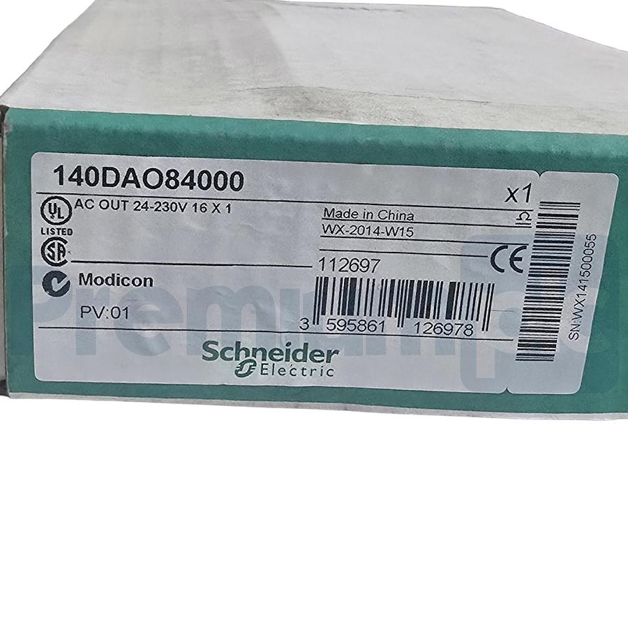 Schneider Modicon Quantum 140DAO84000 AC Output Module 16pt 24-230V NSFS