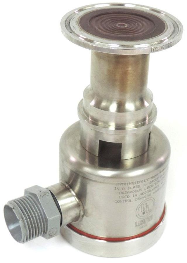 Used ANDERSON HD310051020 SANITARY PRESSURETRANSMITTER SENSOR 50PSI MAX 2" TRI-CLAMP