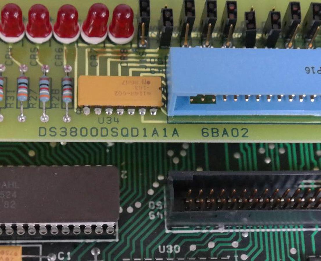 Used GE DS3800HSQD1J1G Mark IV TURBINE CONTROL BOARD W/DS3800DSQD1A1A SEQUENCER BOARD