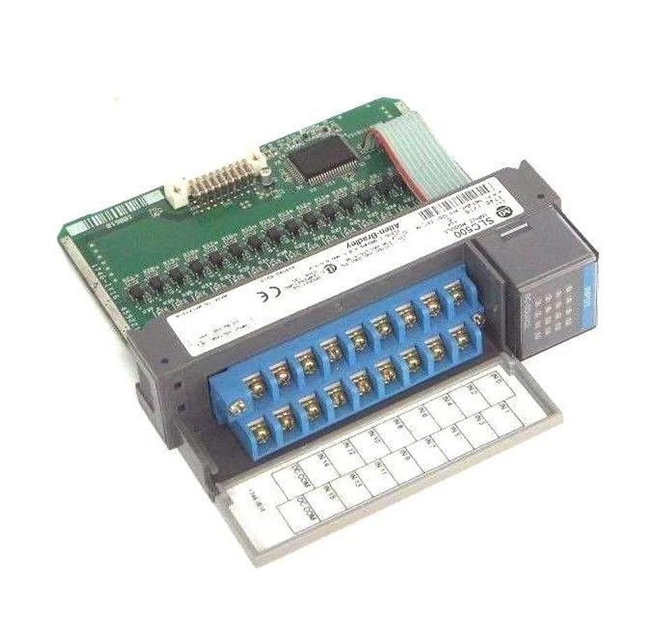 Used LOT OF 4 ALLEN BRADLEY SLC500 1746-IV16 INPUT MODULES SER C 1746IV16