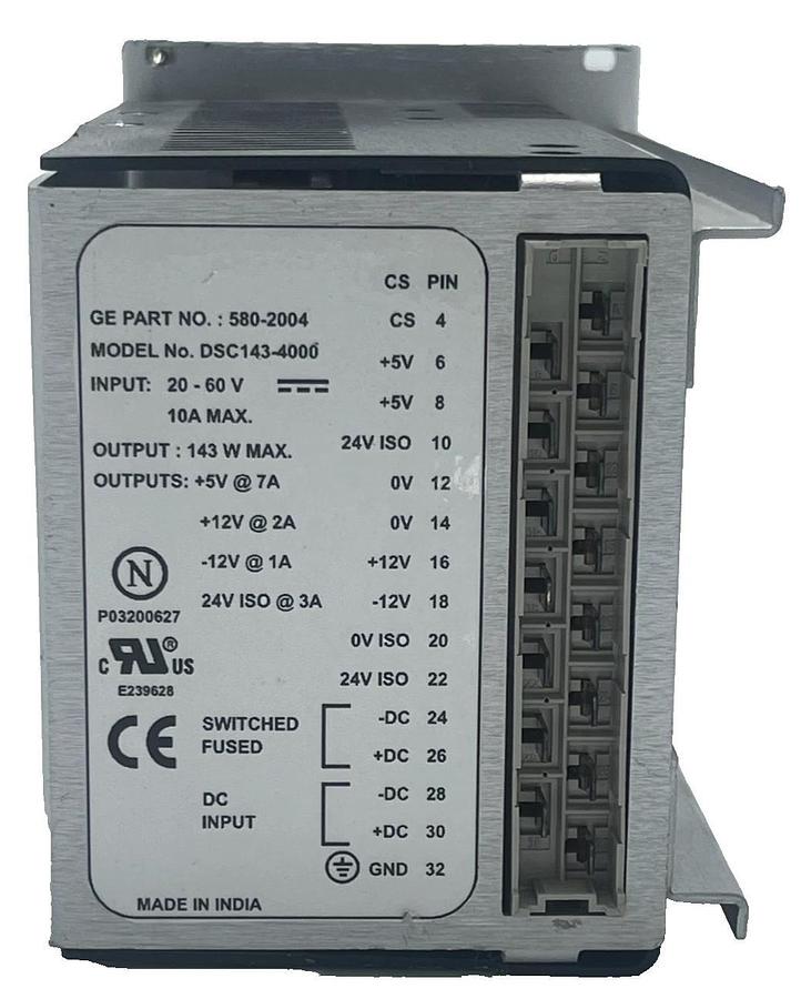 Used GE D20-PS Power Supply 580-2004 DSC143-4000 High Voltage AC/DC