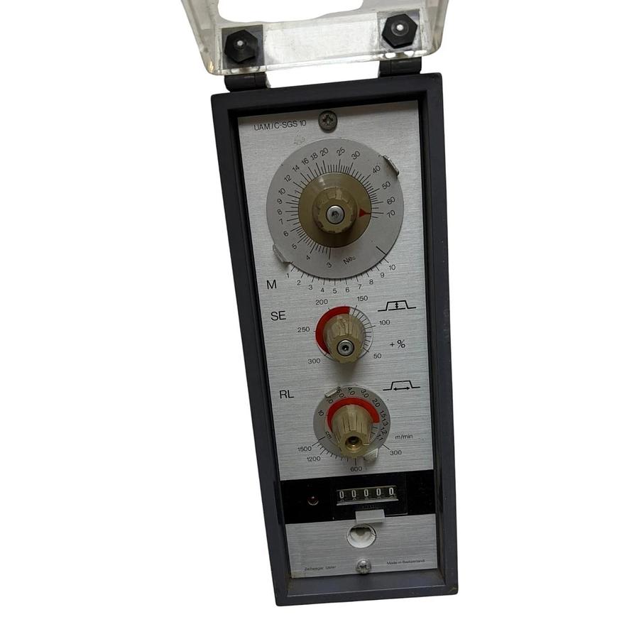 Used Zellweger Uster UAM/C-SGS 10 Textile Yarn Clearer Controller 36V