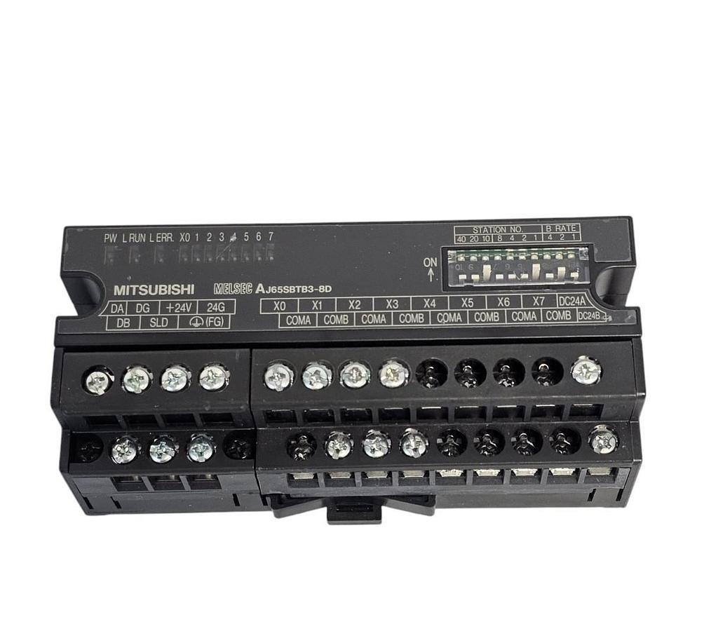 Used MITSUBISHI AJ65SBTB3-8D CC-LINK INPUT UNIT AJ65SBTB38D