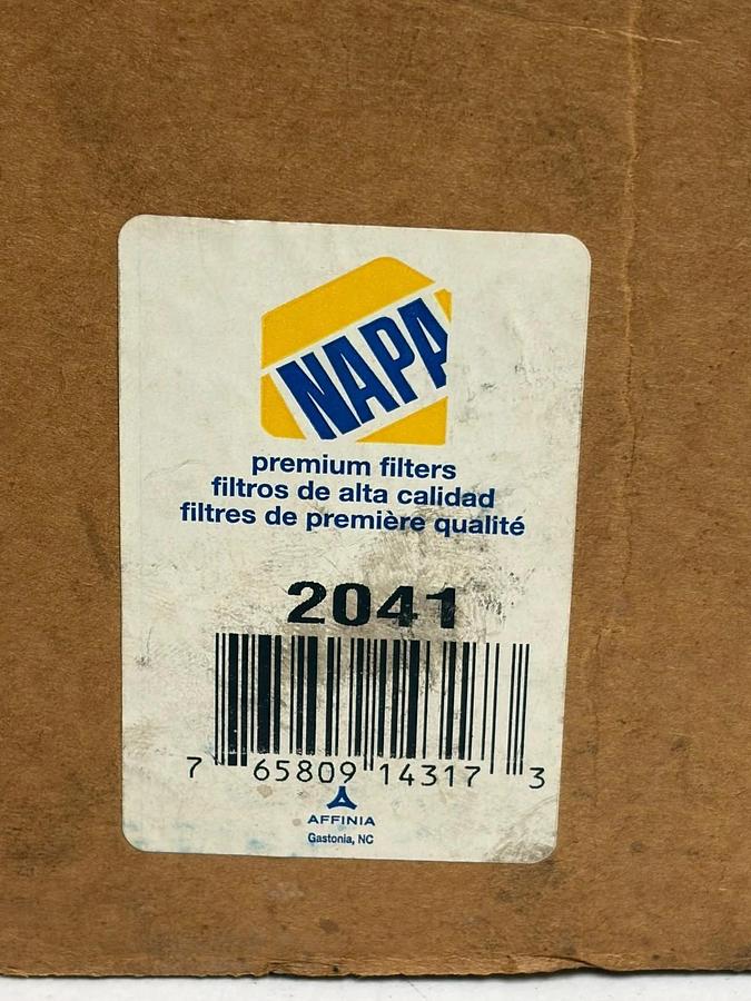 NAPA Gold 2041 Round Carbureted Engine Air Filter Element - New Surplus