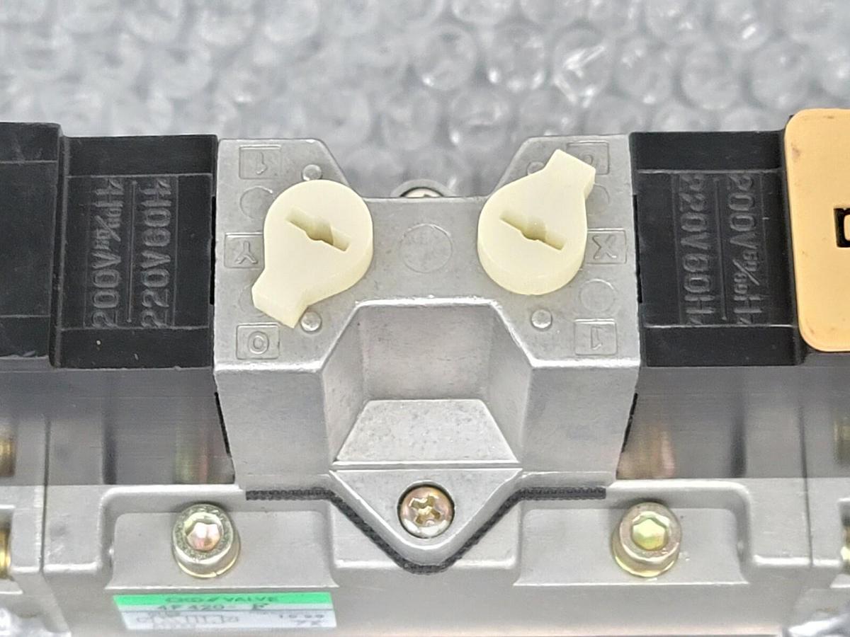 Used CKD 4F420-F VALVE 4F420 1.0-9.9 200/220V 50/60HZ