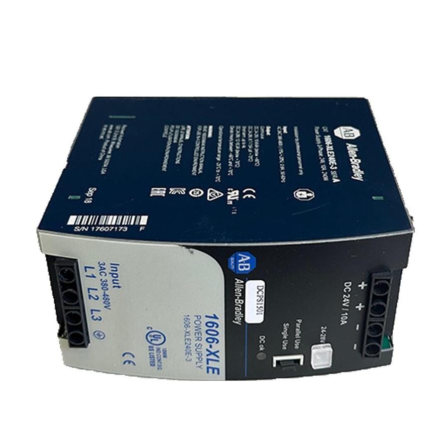 Used ALLEN BRADLEY 1606-XLE240E-3 /A 1606-XLE POWER SUPPLY 3-PH 24V 10A 1606XLE240E3