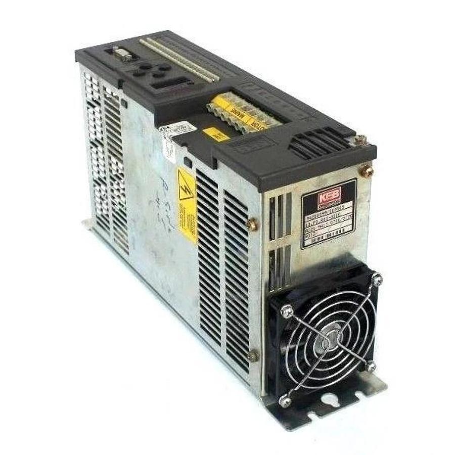 Used KEB 10.F0-R01-0000 FREQUENCY CONVERTER DRIVE 3PH 200...240V, 50/60HZ