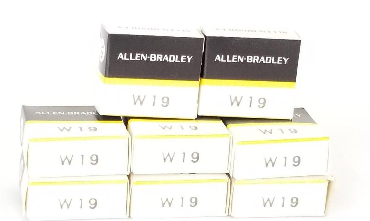 Used LOT OF 8 NIB ALLEN BRADLEY W19 HEATER ELEMENTS