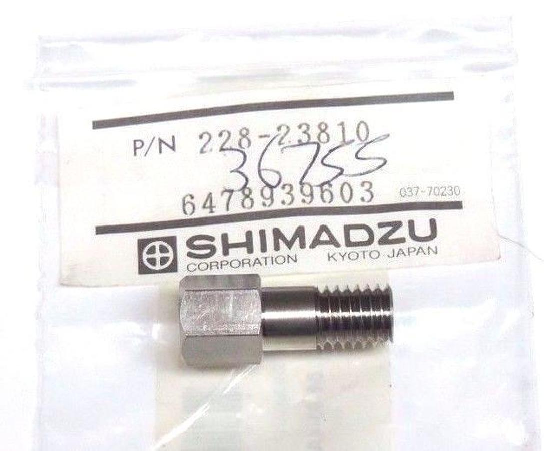 Used NEW SHIMADZU 228-23810 ADAPTER SYRINGE F/SIL-10A, 22823810